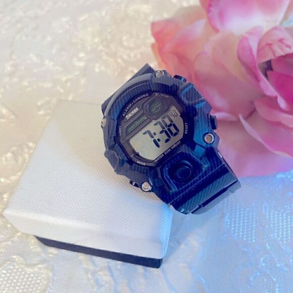 🥀SKMEI Sport Digital Watch Rubber Waterproof 💦